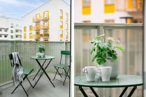 Modern Stylish Apartment With Balcony In Stockholm