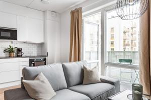 Modern Stylish Apartment With Balcony In Stockholm