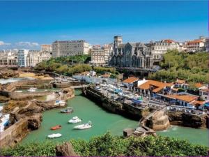 Studio Front de Mer avec Piscine et Balcon à Biarritz - FR-1-3-412