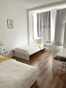 Schönes Zimmer zentral in Bremerhaven - 布特亚丁根