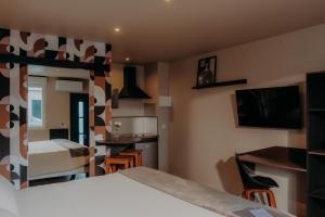 Hotels Le Central Hotel-Bar : photos des chambres