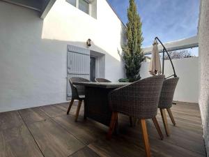 Maisons de vacances Maison de charme renovee 4 pers., Saint-Georges-d'Oleron, proche plage, Wifi, parking gratuit - FR-1-246A-85 : photos des chambres