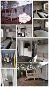 Campings Celine et Alain, mobil Home cosy : photos des chambres