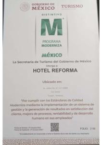 Hotel Reforma Tuxpan
