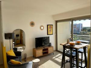 Studio avec vue sur Marina et Mer - 2 adultes et 1 enfant maximum