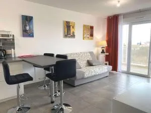 Appartement T2 avec balcon, parking privé, wifi - Balaruc-les-Bains - FR-1-553-204 - 维克拉加尔迪奥勒