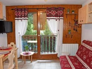 Studio cosy 22m² aux pieds des pistes, proche commerces, avec balcon et parking - Saint-Jean-d'Aulps - FR-1-573-116 - Le Biot