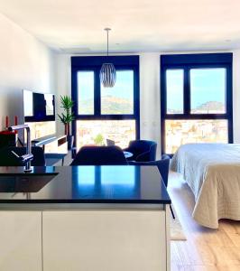 Urban Sky Views over Malaga