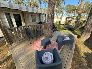 Villages vacances Mobilhome tout confort - Les dunes de Contis : photos des chambres