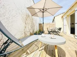 Jolie maison rénovée et décorée avec goût à la Chaume 4 pers - La Chaume