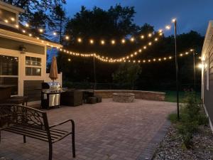 The Lucky Charm Home of the Fighting Irish! BBQ Outdoor Games Coffee