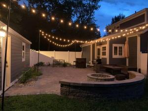 The Lucky Charm Home of the Fighting Irish! BBQ Outdoor Games Coffee