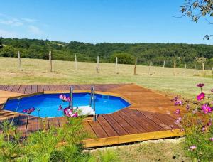 Maisons de vacances PRIVATE POOL with Stunning Views of the Chateau!! Sunset : photos des chambres