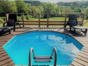 2 PRIVATE POOL with Stunning Views!! - Fleurac