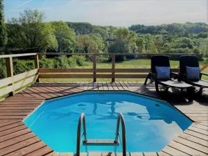 3 PRIVATE POOL with Stunning Views!! - Fleurac