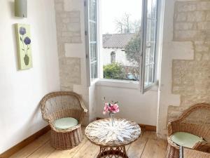 Maison confortable au cœur de Fleurac avec grand jardin