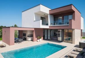 New Villa 55 - Vrsi heated pool jacuzzi sauna