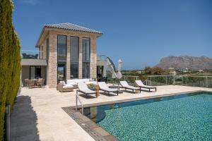 Mediterranean villa Seaview privet pool