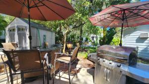 Cozy two bedroom and two full bath with golf cart