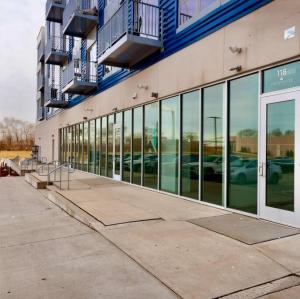 Studio View Of Downtown Near Lake Michigan Plaza Grey