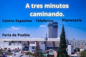 Jacuzzi Vista a la ciudad de Puebla
