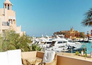 Stylish Apartment 3 Brooms MB1at Marina Abu-Tig with Marina View