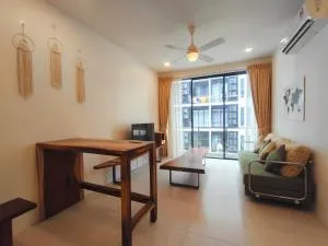 Muji homestay Galacity city center 2BR 3Beds Entire Apartment - Kampong Tabuan