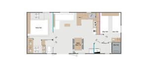 Campings Camping le Balcon de la Baie : Mobile Home