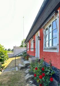 Strandnära hus Abbekås