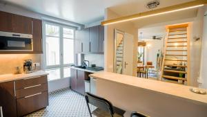 Spacious Duplex Oberkampf - Bail mobilité