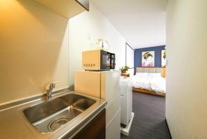 Osaka Blue house I大阪青の舍 I床品只使用一次 I步行8分钟内4站可达