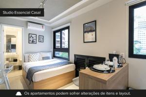 Studio ItaimBibi-Vila Nova-Next Predio Novo