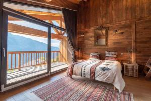 Chalet Apalosa - SPA nordique & Vue montagne 6-9 pers à Montvalezan