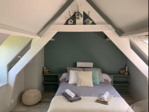 Maisons de vacances Les Tortues, maison bord de mer, plage a 200 m : photos des chambres