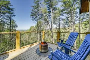 Secluded Brevard Cabin with Private Waterfall! - Rosman