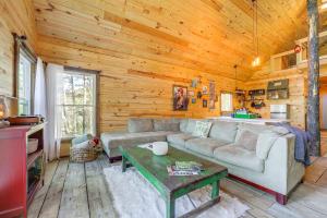 Secluded Brevard Cabin with Private Waterfall!