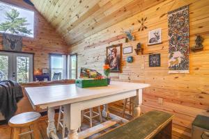 Secluded Brevard Cabin with Private Waterfall!