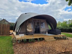 Glampinglodge 2 pers met hottub
