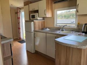 Caravan on luxury Devon holiday park