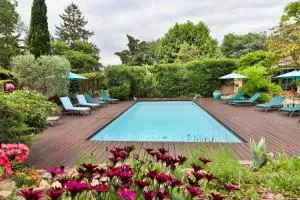 Le Mas de Bertagne studio kitchenette terrasse piscine - 热姆诺