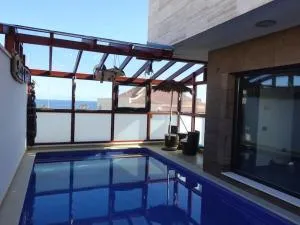 Designer Haus mit beheiztem Pool (überdacht) - La Listada