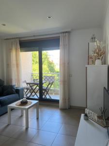 Trébol junto a playa Silgar