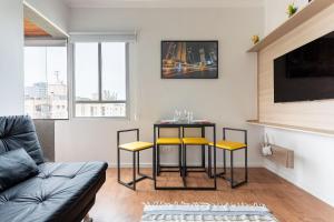 Fabuloso flat com Garagem - SP - 1307