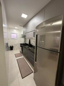 Canto do Forte, Próx. á Praia, Churrasqueira, Ar-cond, Wi-fi ,Vaga de Garagem, Acomoda até 5 pessoas