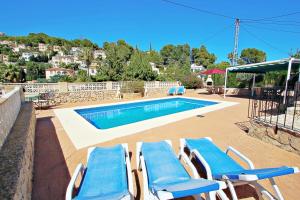 Mama - villa with stunning views & pri. pool in Benissa