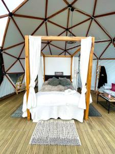 Lujoso Glamping MarQua Spa Guatavita Wifi Cocina