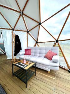 Lujoso Glamping MarQua Spa Guatavita Wifi Cocina