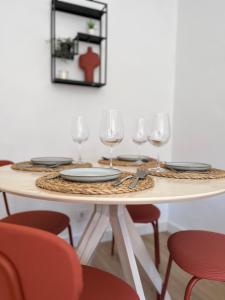 Terraza en el centro del espolón