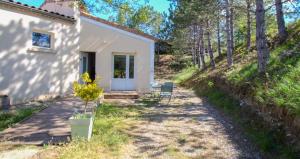 Gîte l échappée bleue Dromoise - la chambre