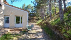 Gîte l échappée bleue Dromoise - la chambre